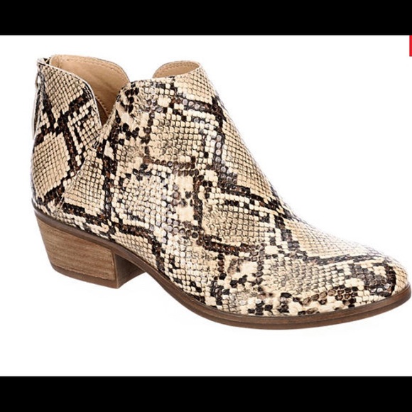 Michael Micheal Shannon Shoes - LAST PAIR 5 STAR RATED Michael by Michael Shannon Snakeskin Booties